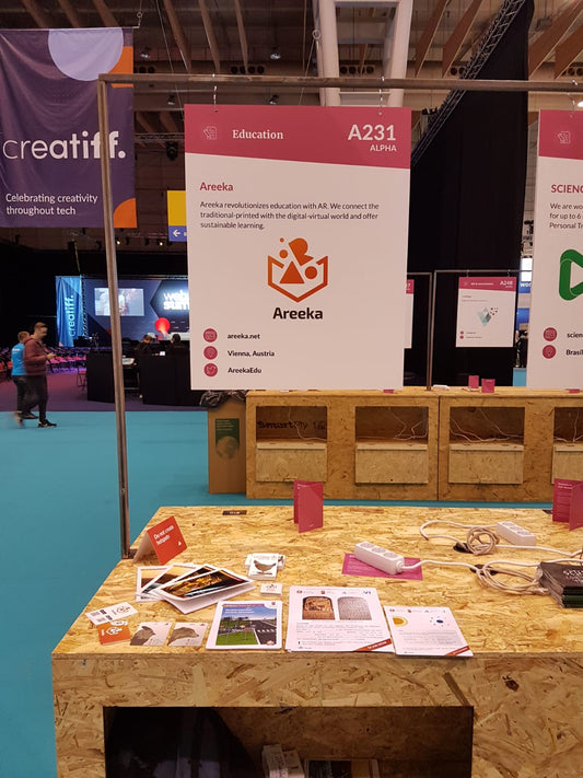 Areeka beim Web Summit 2018