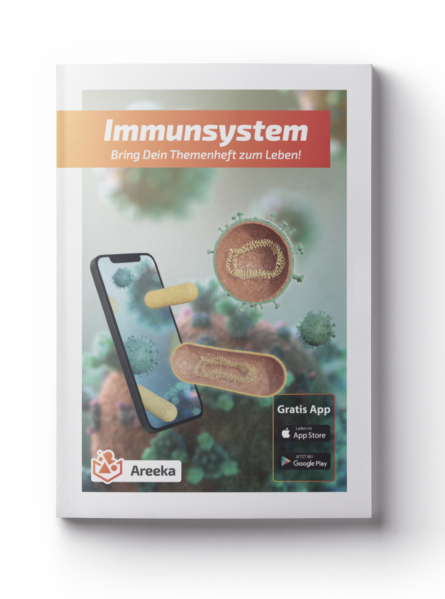 Areeka Themenheft Cover - Immunsystem