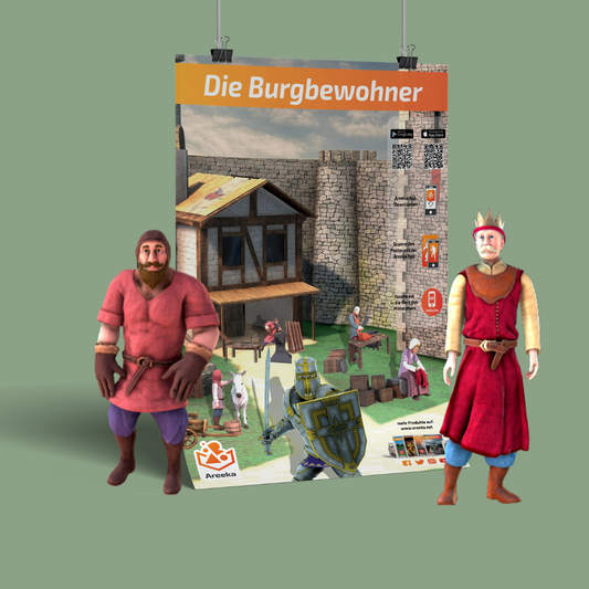 Burgbewohner Poster - Areeka Augmented Reality